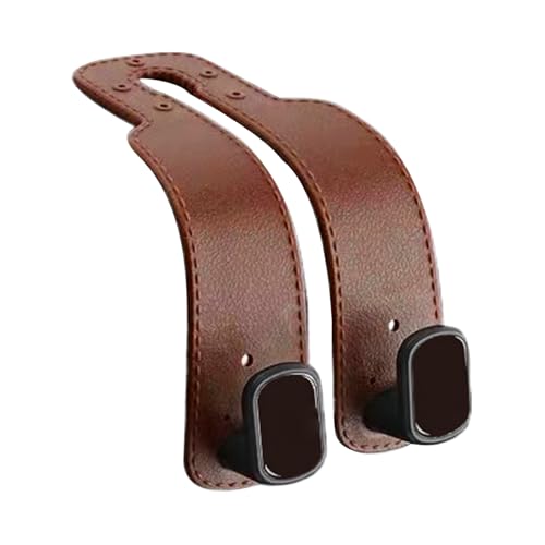 Kopfstützenhaken für Auto, Haken für Einkaufstaschen | Kompakter Organizer, Telefonhalter, eleganter Mantelhalter für Tasche, Regenschirm, Mantel, Aufbewahrung im Innenraum des Fahrzeugs, Sitz Kopfstützenhaken für Auto, Haken für Einkaufstaschen | Kompakter Organizer, Telefonhalter, eleganter Mantelhalter für Tasche, Regenschirm, Mantel, Aufbewahrung im Innenraum des Fahrzeugs, Sitz von Générique