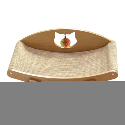 Kratzbrett für Katzen | Kratzbrett mit Liegefläche für Katzen | Relaxsessel aus Sisal Korb für Welpen Möbelschutz Sofa Bett Boden Innen für Hunde Kratzbrett für Katzen | Kratzbrett mit Liegefläche für Katzen | Relaxsessel aus Sisal Korb für Welpen Möbelschutz Sofa Bett Boden Innen für Hunde von Générique