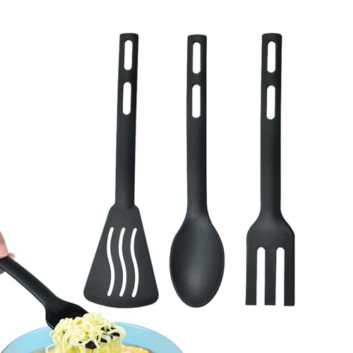 Küchenutensilien, Küchenutensilien-Set – Nylon-Küchenwerkzeug-Set, nicht stickige Pfannenwender, bequemer Griff, Küchenutensilien-Zubehör für Wandern von Générique