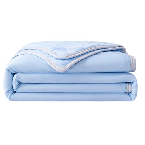 Kühle Decke – Eisdecke für warme Schläfer, doppelseitig – kalt für Sommer, leicht und atmungsaktiv, für Damen, Kinder, Schlafzimmer, Sofa, Reise, Camping von Générique