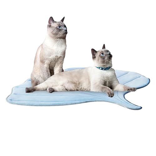 Kühlmatte für Katzen | rutschfest und waschbar für den Innenbereich | rutschfeste Bettdecke für alle Größen und Rassen im Innenbereich und von Générique