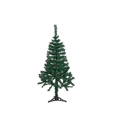 Künstlicher Weihnachtsbaum – Höhe 120 cm – 150 Zweige – Grün Colorado – mit Kunststofffuß von Générique