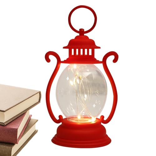 Laterne für den Außenbereich | Nachttischlampen im alten Stil | Dekorative Laterne batteriebetriebene Tischlampe für Terrasse Außen Innen zu Hause von Générique