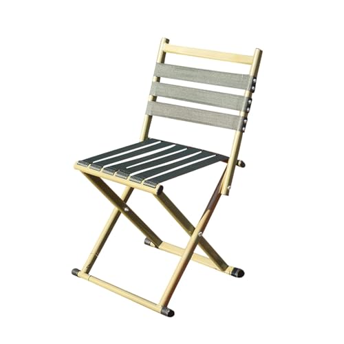 Leichter Campinghocker für – Klappstuhl mit Sonnenschirm – Terrassenstühle für Fischerei im Freien – leichter Picknickstuhl, Outdoor-Ausrüstung, faltbar für Grill von Générique
