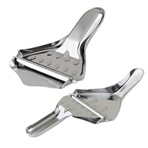 Lemon Squeezer – Zitrus Squeeze | Frucht-Squeezer | 2 Stück Lebensmittelqualität Edelstahl Lemon Squeezer Handheld Squeezer | Obst Press Kitchen Gadgets für Home Orange Juicer Practical Tool von Générique
