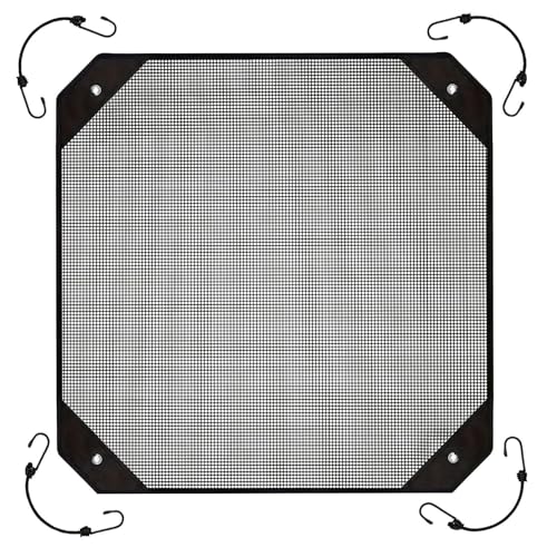 Luftabdeckungen – Netzgewebe AC Screen Kondensator Defender | Wasserdichte AC-Schutzabdeckung | Atmungsaktives Schild mit PVC beschichtet für Außeneinheiten | verstellbares Kabel und Schnallenriemen von Générique