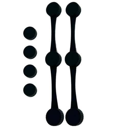 Luftfritteusen-Magnet aus Silikon – Luftfritteusen-Magnete 2 Stück für Pergamentpapier | Hochtemperatur-Verriegelung des Metallhalters verhindern das Auskleidung aus Papier von Générique