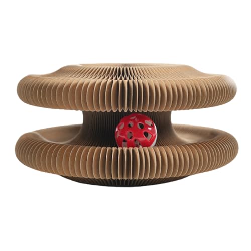 Magische Organ für Katzen | Kratzspielzeug faltbar für Katzen | Zubehör für Bewegung geistige Stimulation Jagd | für Innen Außen Wohnzimmer Reise Langeweile Magische Organ für Katzen | Kratzspielzeug faltbar für Katzen | Zubehör für Bewegung geistige Stimulation Jagd | für Innen Außen Wohnzimmer Reise Langeweile von Générique