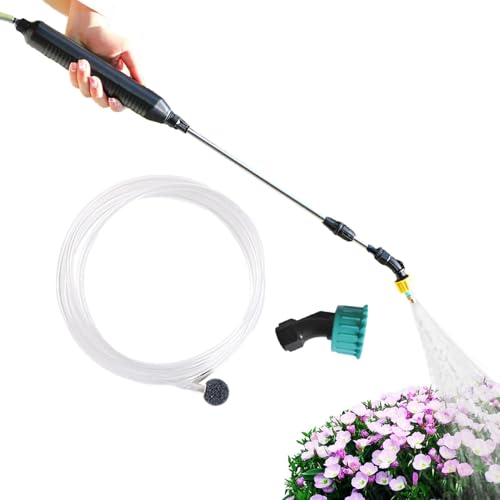 Magisches – elektrischer Gartensprüher verstellbar, nachfüllbare Schlauchstange aus Edelstahl | Tragbarer Gartensprüher für landwirtschaftliche Gärten und Blumen Magisches – elektrischer Gartensprüher verstellbar, nachfüllbare Schlauchstange aus Edelstahl | Tragbarer Gartensprüher für landwirtschaftliche Gärten und Blumen von Générique
