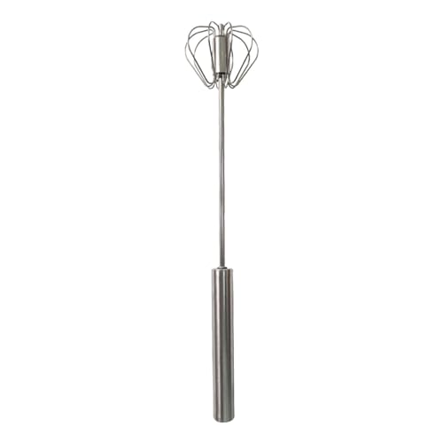 Manueller Schneebesen – Schneebesen aus Edelstahl – Schneebesen für die Küche – halbautomatischer Schneebesen für die Küche, Milchaufschäumer zum Kochen, Umrühren, Kochen – Schlagen Manueller Schneebesen – Schneebesen aus Edelstahl – Schneebesen für die Küche – halbautomatischer Schneebesen für die Küche, Milchaufschäumer zum Kochen, Umrühren, Kochen – Schlagen von Générique