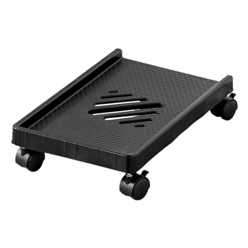 Mobile CPU Halterung, PC Tower Halterung, CPU-Halterung unter dem Schreibtisch mit Rollen, PC-Turmhalter, CPU-Tower-Halterung, PC-Halterung, belüftete CPU-Halterung für die meisten Desktop-Towers von Générique