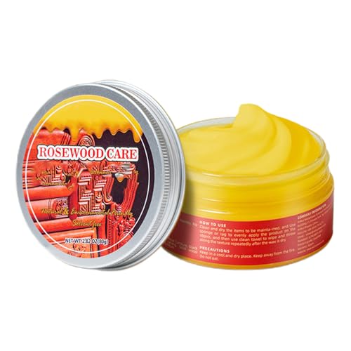 Möbelholz – Bienenholz, 80 g, natürliche Pflegepaste, geruchsneutral | Möbelpflege einfach anwendbar für Tische Stühle Schränke "Truhe Paste de me von Générique