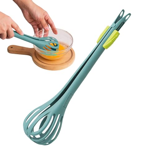 Multifunktionaler Eierrührer, Handmixer – Handbuch der Küchenzangen des Mixers 2 in 1 Easy Whisk | Handmixer Kochzange, Eierbesen mit Lebensmittelzange für die Küche Multifunktionaler Eierrührer, Handmixer – Handbuch der Küchenzangen des Mixers 2 in 1 Easy Whisk | Handmixer Kochzange, Eierbesen mit Lebensmittelzange für die Küche von Générique