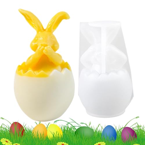 Osterhasen-Formen, -Formen, Silikonform, Osterei-Form, Hasenform, leichte Kerzenherstellung, Osterhasen-Dekorationen, Aromatherapie-Wachsform Osterhasen-Formen, -Formen, Silikonform, Osterei-Form, Hasenform, leichte Kerzenherstellung, Osterhasen-Dekorationen, Aromatherapie-Wachsform von Générique