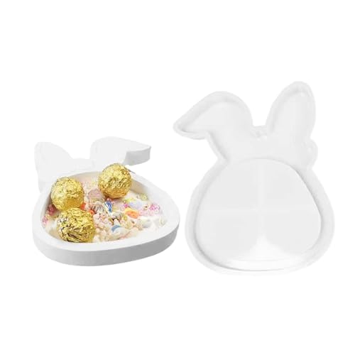 Ostern Geschirr Silikonform, Tablett Formen Kaninchen Form Tablett Formen Tablett Harz Form Ostern Hase Form für Beton Schmuck Beton Ostern Geschirr Silikonform, Tablett Formen Kaninchen Form Tablett Formen Tablett Harz Form Ostern Hase Form für Beton Schmuck Beton von Générique