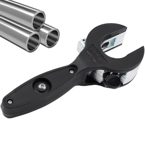 PVC-Schneide mit Ratsche – kompaktes Rohrschneidewerkzeug für PVC- und PPR-Rohre von 1/4 Zoll bis 7/8 Zoll | Tragbare robuste Scheren für Klempnerarbeiten, Reparaturen zu Hause und Bridgeprojekte PVC-Schneide mit Ratsche – kompaktes Rohrschneidewerkzeug für PVC- und PPR-Rohre von 1/4 Zoll bis 7/8 Zoll | Tragbare robuste Scheren für Klempnerarbeiten, Reparaturen zu Hause und Bridgeprojekte von Générique