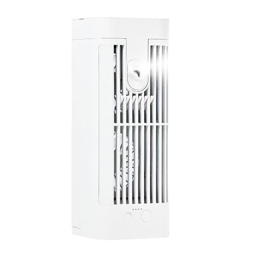 Persönliche Klimaanlage, Ventilator für Klimaanlage, tragbarer AC-Ventilator | USB-Klimagerät AC-Kühler, Nachtlicht-Design, für Schlafzimmer, kleine Räume von Générique