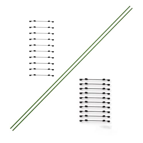 Planung zur Unterstützung von Fabriken – Set zur Beteiligung des Hauses | Faltbarer Metallhalter mit Clips für den Laubhof im Gewächshaus der Landschaft von Lawn Pflanzenorchide Indoor & S von Générique