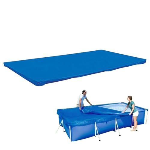 Poolabdeckung | 400 × 211 cm Solarabdeckungen für oberirdische Pools | angereicherter Poolabdeckung mit Kordel-Design erhöht die Stabilität | Plane von Générique