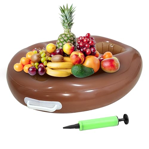 Pools für Getränke im Pool | 9 Löcher Brink Pool Float | Großer Getränke-Organizer mit Pumpe, faltbares Tablett für, Picknick, Außendeck Pools für Getränke im Pool | 9 Löcher Brink Pool Float | Großer Getränke-Organizer mit Pumpe, faltbares Tablett für, Picknick, Außendeck von Générique