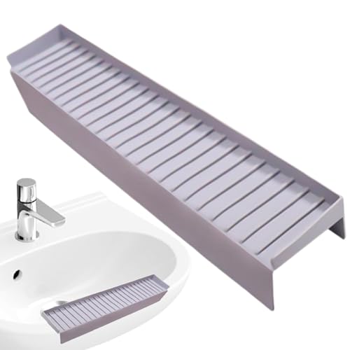 Randschutz für Küchenspüle aus Silikon, Schutz für Küchenspüle | Arbeitsplattenschutz für Küchenspüle | Küchenzubehör Quartz, Granit, Badewanne Splash Guard von Générique