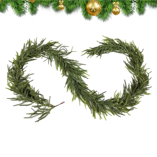 Realistische Weihnachtsgirlande Touch – Weihnachtsgirlande Winter realistisch Touch | Dekoration für den Innen- und Außenbereich für Kamin, Treppe, Tür Mantel Realistische Weihnachtsgirlande Touch – Weihnachtsgirlande Winter realistisch Touch | Dekoration für den Innen- und Außenbereich für Kamin, Treppe, Tür Mantel von Générique