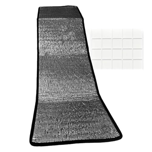Reflektierende Isolierung – Hitzeschild | Wärmedämmfolie | doppelseitige Aluminiumfolie | Fenster aus Aluminium dunkel | reflektierende Strahlungsbarriere für Isolierplatten von Générique