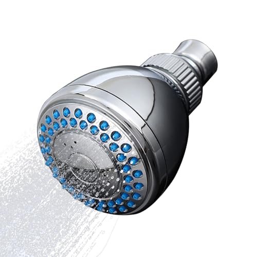 Regendusche Paye - fester Duschkopf mit einstellbaren Silikondüsen, groß und weich | Softume Anti-Einfluss für das Badezimmer Spülen, Duschablage zum Waschen von Regendusche Paye - fester Duschkopf mit einstellbaren Silikondüsen, groß und weich | Softume Anti-Einfluss für das Badezimmer Spülen, Duschablage zum Waschen von von Générique