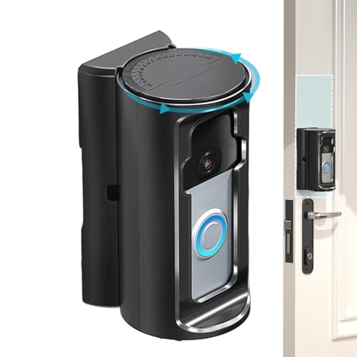 Ring Doorbell Mount | Diebstahlsicherung für Türklingel Ring ohne Bohren | verstellbare Halterung für Tor, Garage, Haus, Gewerbe | Wandsicherung für den Außenbereich Ring Doorbell Mount | Diebstahlsicherung für Türklingel Ring ohne Bohren | verstellbare Halterung für Tor, Garage, Haus, Gewerbe | Wandsicherung für den Außenbereich von Générique