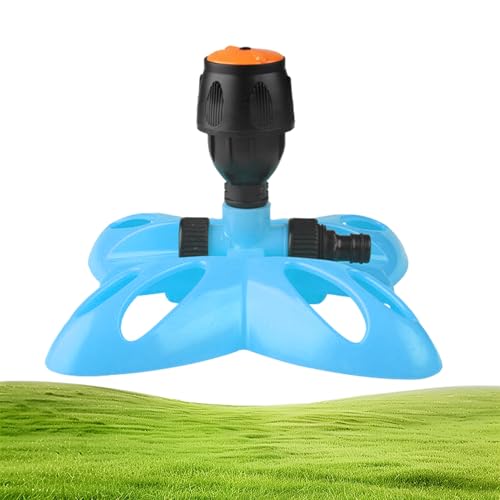 Rotating Lawn Sprinkler | 360 Grad Quick Connect Wassersystem – Automatisches Bewässerungsgerät, Wassersprinkler, Rotating Nozzle Garden Bewässerung Zubehör für Park Lawn von Générique