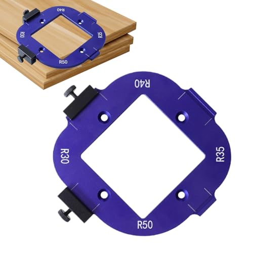Router-Eckradius-Vorlage, Router-Eckschablone – 4-in-1-Router-Modelle aus Aluminiumlegierung | Rundes Schneidewerkzeug, Winkelradius-Positionierungsschablone Router-Eckradius-Vorlage, Router-Eckschablone – 4-in-1-Router-Modelle aus Aluminiumlegierung | Rundes Schneidewerkzeug, Winkelradius-Positionierungsschablone von Générique