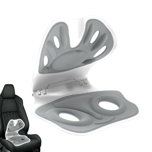 Rückenlehnenunterstützung, Rückenstütze des Autositzes, Rückenstützstuhl mit ergonomischem Design | Haltungskorrektur, atmungsaktiv, faltbar, ASTÉ von Générique