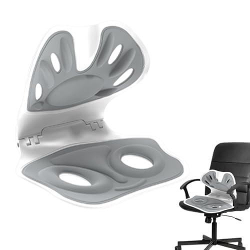 Rückenstütze des Autositzes, faltbarer Lendenwirbelstützstuhl – Haltungskorrektor mit ergonomischem Design für die Haltung, Korrektur der Haltung TAFT Sitz, atmungsaktiv für den Außenbereich von Générique