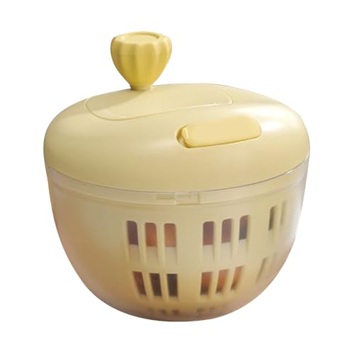 Salatschleuder, Gemüsetrockner, 800 ml, mit rutschfester Basis, rutschfeste Reinigungswanne für Obst mit Sieb, schnelle Zubereitung für Küche, Picknick, Camping Salatschleuder, Gemüsetrockner, 800 ml, mit rutschfester Basis, rutschfeste Reinigungswanne für Obst mit Sieb, schnelle Zubereitung für Küche, Picknick, Camping von Générique