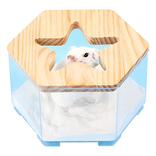 Sandkasten für Hamster | Transparenter Sandkasten für Spiel | Wiederverwendbares Zubehör für Tiere, Mehrzweckwanne für Kleintiere – Alltag und Reise Sandkasten für Hamster | Transparenter Sandkasten für Spiel | Wiederverwendbares Zubehör für Tiere, Mehrzweckwanne für Kleintiere – Alltag und Reise von Générique