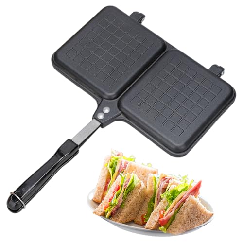 Sandwich Hot Sandwich Maker - Flat Cooking Presse, Herd Toaster Maker | Harter Brotgrill-Mechanismus, kompakter Küchen-Wärmetransport, di von Générique