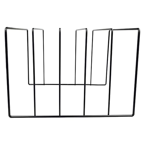 Schallplattenaufbewahrung aus Vinyl – LP Organizer Ständer für Alben und Musiksammlungen, nachhaltiger Plattenhalter für Regal oder Boden | Retro-Holzdesign, Hörthema von Générique
