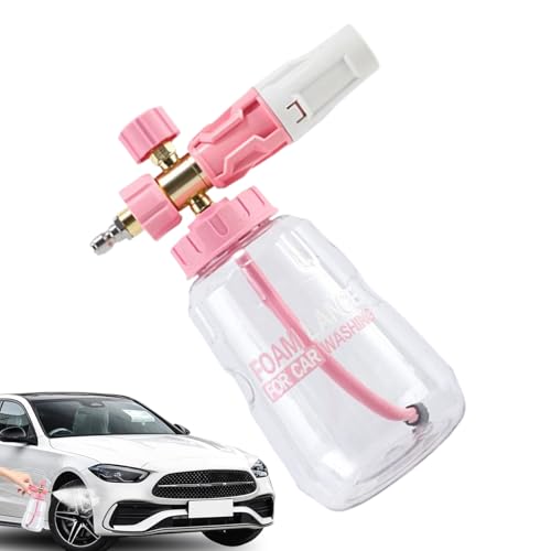 Schaumsprüher – Autowaschanlage aus Pistolenschaum | Das Sprühgerät kann an einen Schlauch angeschlossen werden | Handpumpe 1 Liter | Hochdruck-Sprühflasche für die Bewässerung Schaumsprüher – Autowaschanlage aus Pistolenschaum | Das Sprühgerät kann an einen Schlauch angeschlossen werden | Handpumpe 1 Liter | Hochdruck-Sprühflasche für die Bewässerung von Générique