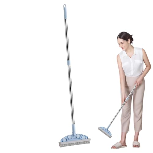 Scheuerbürste für Böden – Scheuerbürste für Böden | Scheuerbürste mit Borsten – verstellbar | Scheuerbürste für Dusche mit verlängertem Griff | Scheuerbürste für Garage, Küche, Wand, Fliesen von Générique