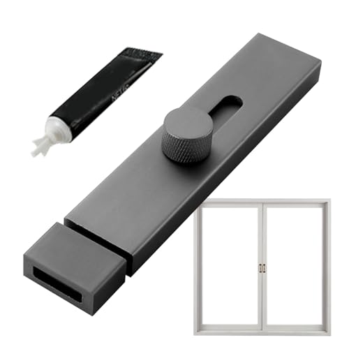 Schiebetürschloss, Türschloss, Schiebetürschloss aus Aluminiumlegierung, Türriegel, Innentürriegel, vielseitig einsetzbar, Türschloss, Torriegel von Générique