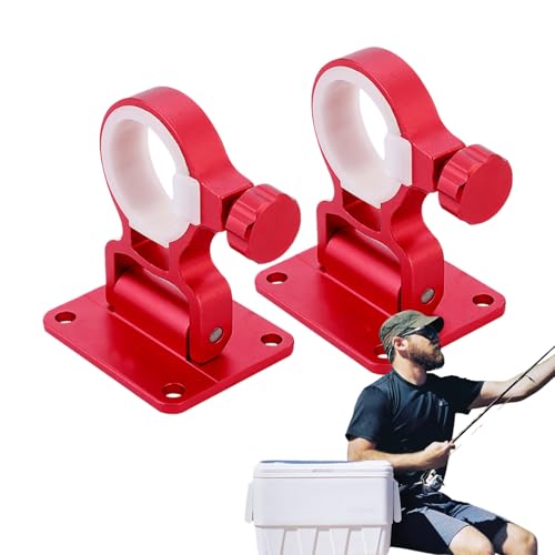 Schirmständer der Angelbox - Duals Baldachin-Clip, verstellbare Stützbasis | Drehbarer Ständer mit sicherer Montage für Stuhlbefestigung, Außenpfostenhalterung, Konfiguration des Schirmständer der Angelbox - Duals Baldachin-Clip, verstellbare Stützbasis | Drehbarer Ständer mit sicherer Montage für Stuhlbefestigung, Außenpfostenhalterung, Konfiguration des von Générique