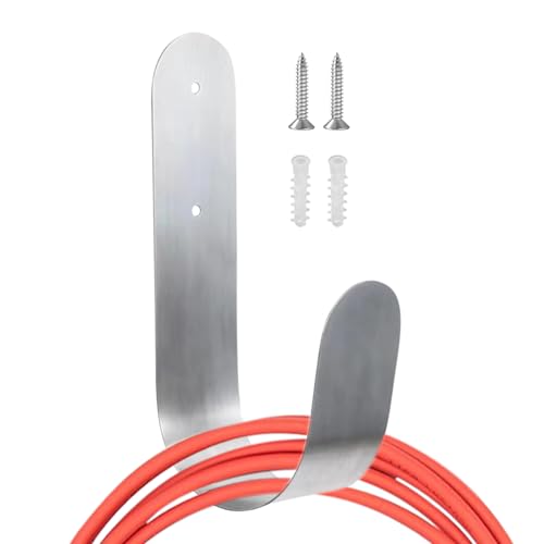 Schlauchhalter Garten - Schlauchbügel | Gartenaufbewahrung | Wall Mount Hosee Storage Organizer für Garrden Hhose Rack Rack Garrden außen für Haken von Générique