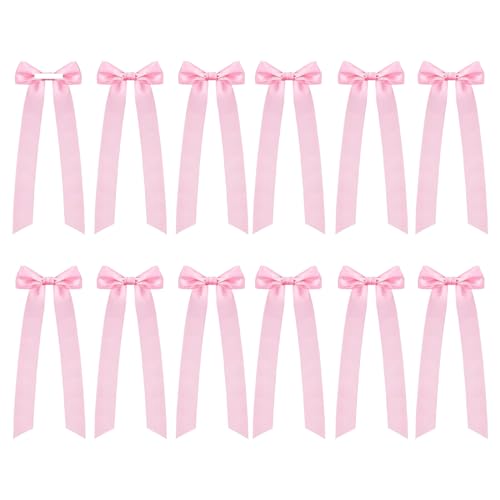Schleifen für Weingläser – 12 Stück, Satin-Schleife für Kerzenhalter und Gläser, vorgefertigte Ornamente für Dekoration von Partys, zu Hause, Geburtstag, romantischer Abend, Babytisch Schleifen für Weingläser – 12 Stück, Satin-Schleife für Kerzenhalter und Gläser, vorgefertigte Ornamente für Dekoration von Partys, zu Hause, Geburtstag, romantischer Abend, Babytisch von Générique