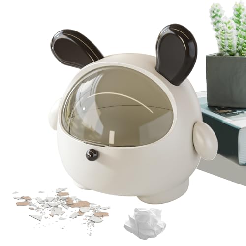 Schreibtisch-Aufbewahrungsbox – Tier-Mülleimer mit Deckel | Cartoon Tier Desktop Dust Bin | Aufbewahrungsbox für Mülleimer in der Zeit, geruchsdicht, geeignet für Büro, Auto, Küche Schreibtisch-Aufbewahrungsbox – Tier-Mülleimer mit Deckel | Cartoon Tier Desktop Dust Bin | Aufbewahrungsbox für Mülleimer in der Zeit, geruchsdicht, geeignet für Büro, Auto, Küche von Générique