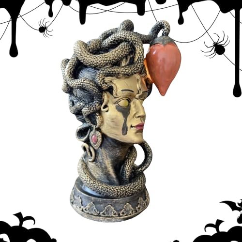 Schreibtischlampe, LED-Schreibtischlampe – Dekoration beleuchtet, Gothic-Figur, aus Kunstharz, für Tisch, Wohnzimmer, Küche, Halloween, Weihnachten Schreibtischlampe, LED-Schreibtischlampe – Dekoration beleuchtet, Gothic-Figur, aus Kunstharz, für Tisch, Wohnzimmer, Küche, Halloween, Weihnachten von Générique