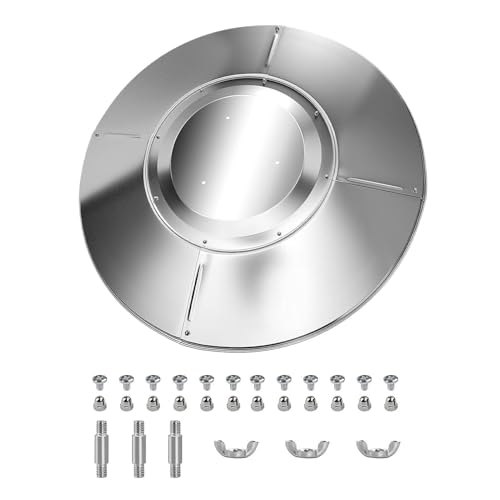 Schutz des Heizkörperreflektors auf der Terrasse, Ersatzabdeckung für die robuste, universelle Terrassenheizung, Heizkörperabdeckung aus Metall – Referenzteller Schutz des Heizkörperreflektors auf der Terrasse, Ersatzabdeckung für die robuste, universelle Terrassenheizung, Heizkörperabdeckung aus Metall – Referenzteller von Générique