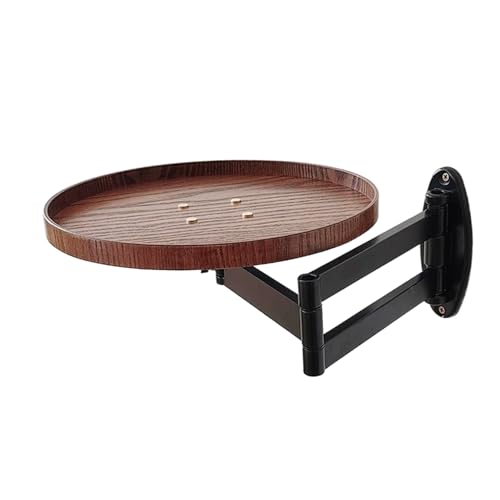 Schwebender Schreibtisch für Wand – Tisch mit faltbaren Tropfenblättern. d Hergestellt aus robusten Holzmaterialien und Metall Schwebender Schreibtisch für Wand – Tisch mit faltbaren Tropfenblättern. d Hergestellt aus robusten Holzmaterialien und Metall von Générique