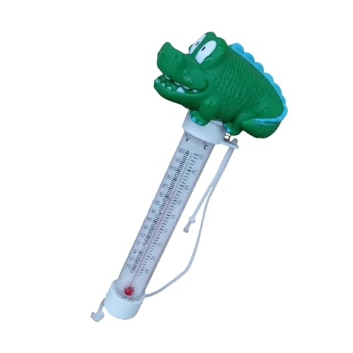 Schwimmendes Thermometer für Pool, Wassertemperaturmonitor – Wasserthermometer mit Umhängeband für Spas, Aquarien und Schwimmendes Thermometer für Pool, Wassertemperaturmonitor – Wasserthermometer mit Umhängeband für Spas, Aquarien und von Générique