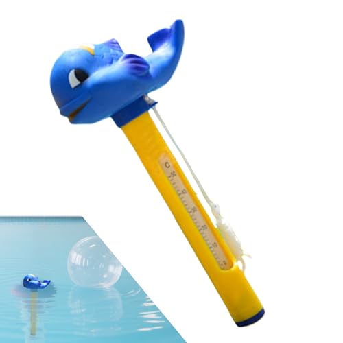 Schwimmendes Thermometer für Pool | schwimmendes Thermometer für Wassertemperatur, Präzisions-Messinstrument mit schneller Reaktion mit Seil für Männer, Frauen, Erwachsene, Aquarien, Badewanne Spa Schwimmendes Thermometer für Pool | schwimmendes Thermometer für Wassertemperatur, Präzisions-Messinstrument mit schneller Reaktion mit Seil für Männer, Frauen, Erwachsene, Aquarien, Badewanne Spa von Générique