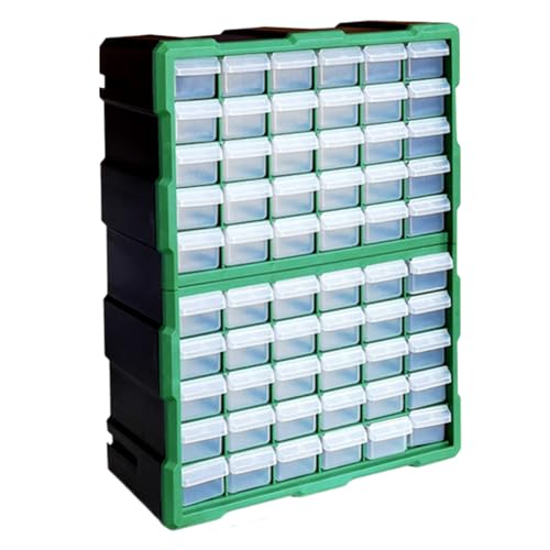 Screw Organizer, Teacher Toolbox, Interactive Drawer Storage, Responsive 60 Grids Compartment System, Stackable Polymer Case, Garage Hardware Crafts Tool Cabinet Solution 19,09 x 14,76 x 7,09 Zoll Screw Organizer, Teacher Toolbox, Interactive Drawer Storage, Responsive 60 Grids Compartment System, Stackable Polymer Case, Garage Hardware Crafts Tool Cabinet Solution 19,09 x 14,76 x 7,09 Zoll von Générique